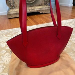 Authentic Louis Vuitton epi leather handbag